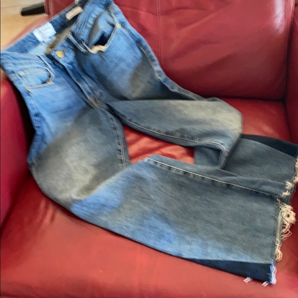 FRAME LE CROP MINI BOOT 5-POCKET JEAN SZ 30